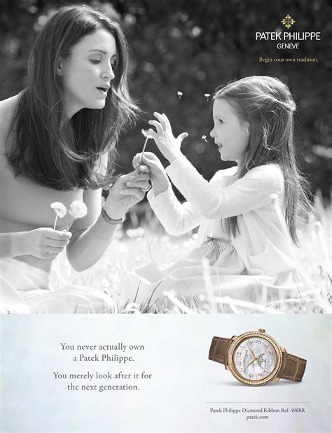 patek philippe advertisement model|patek philippe advertising campaign.